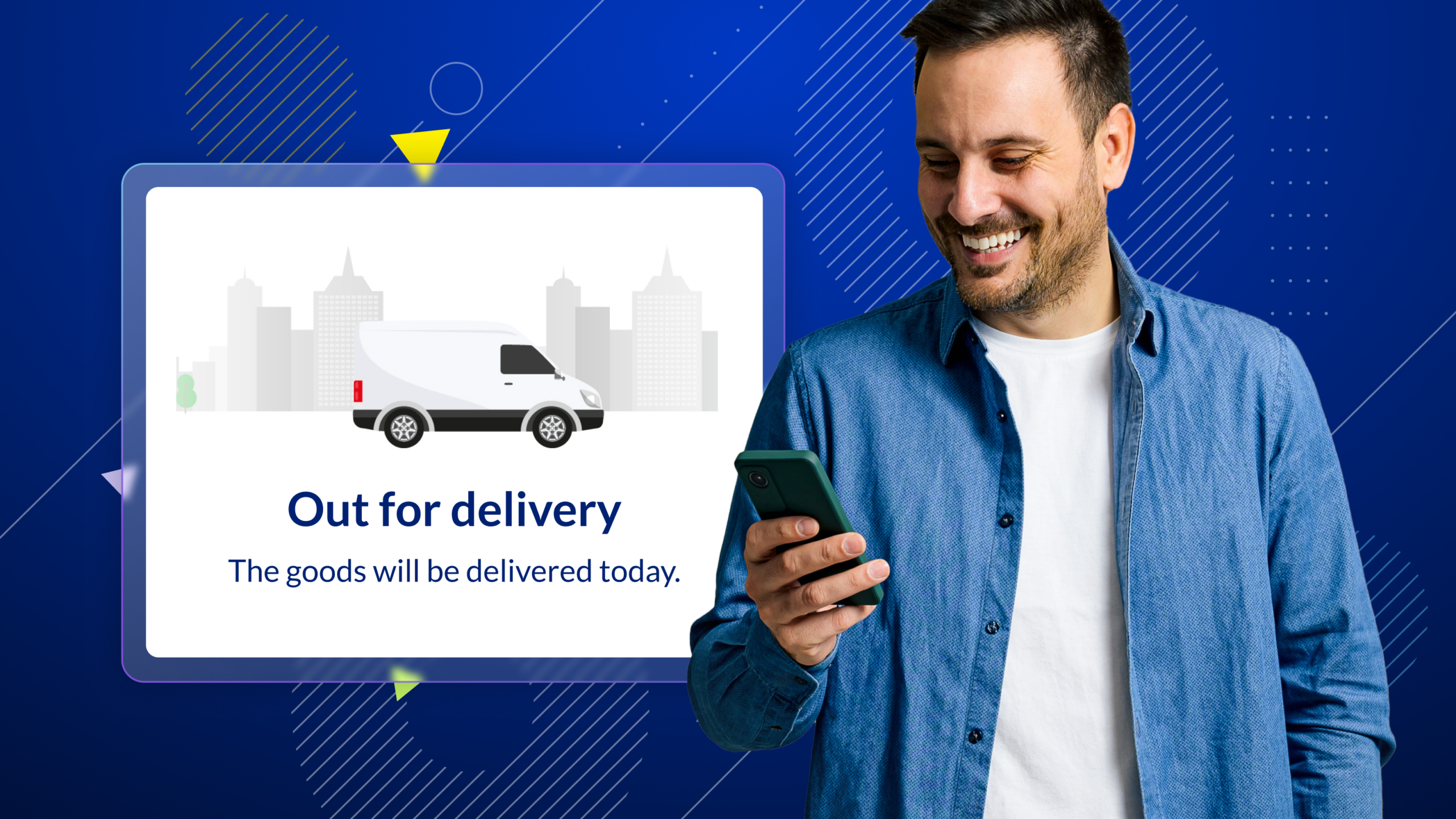 Out for delivery order notification