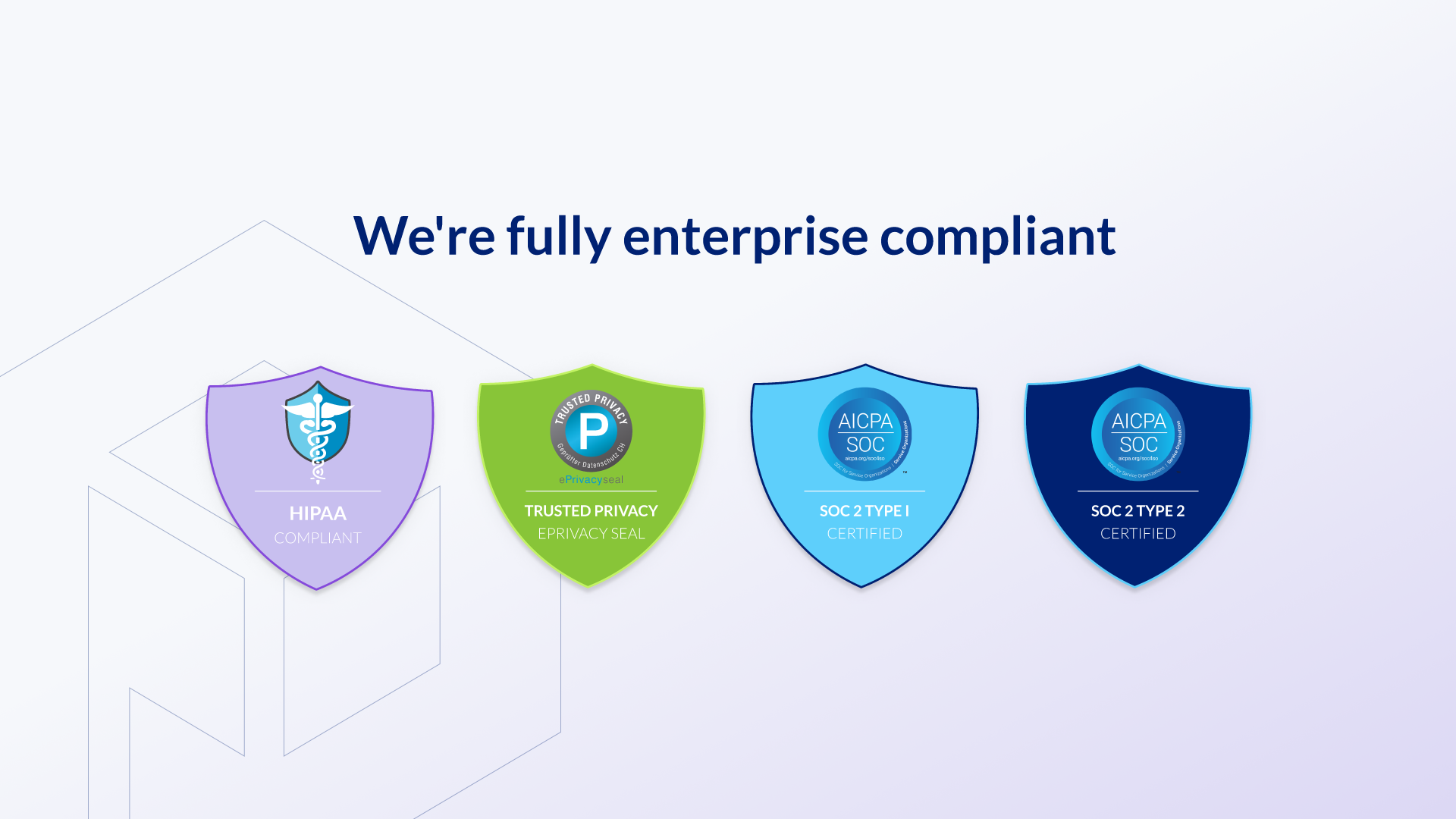 Blog I parcelLab acquires SOC 2 Type II Compliance Certification I We're fully enterprise compliant I Image
